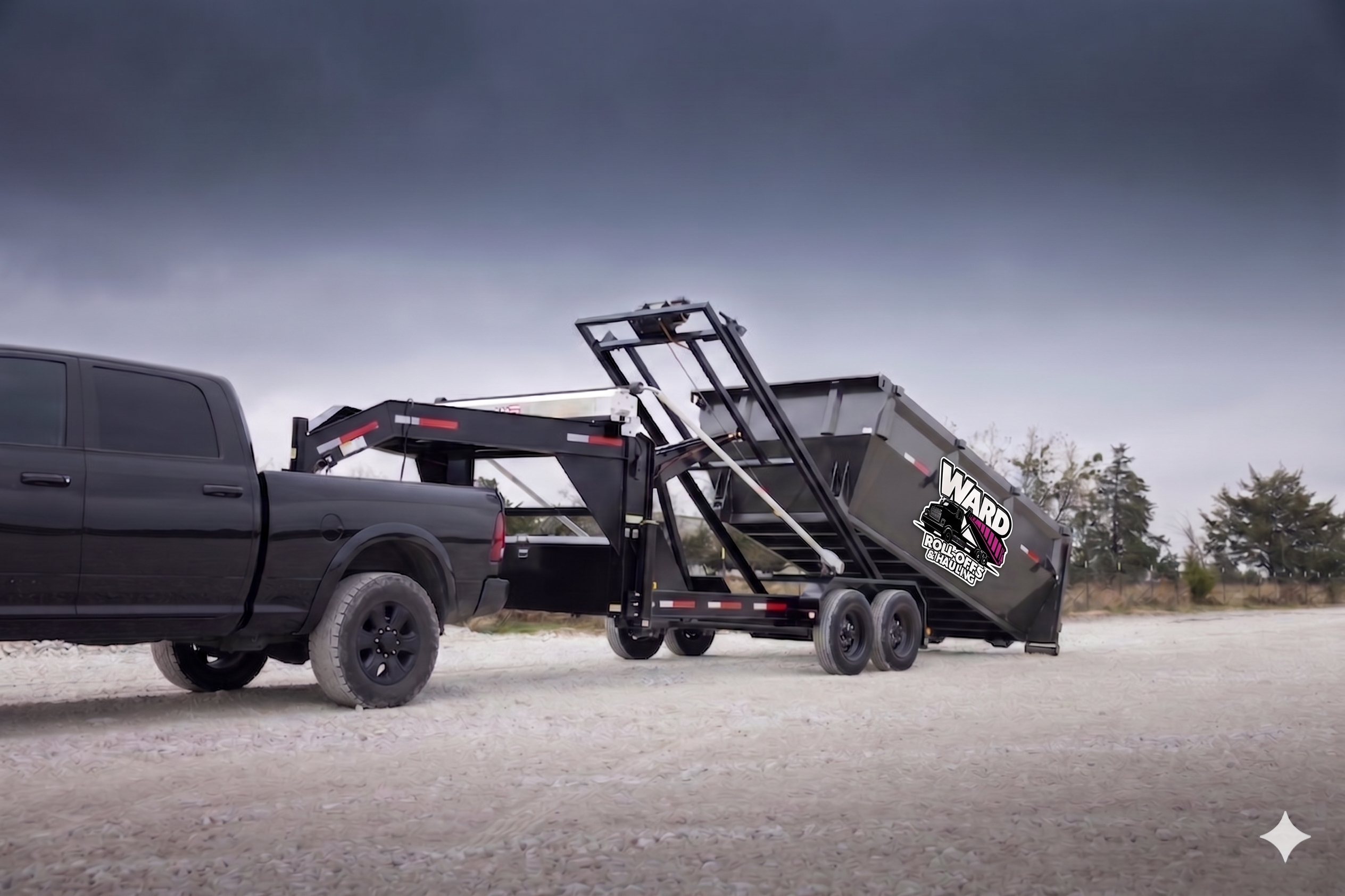 Ward roll off dumpster truck concept preview